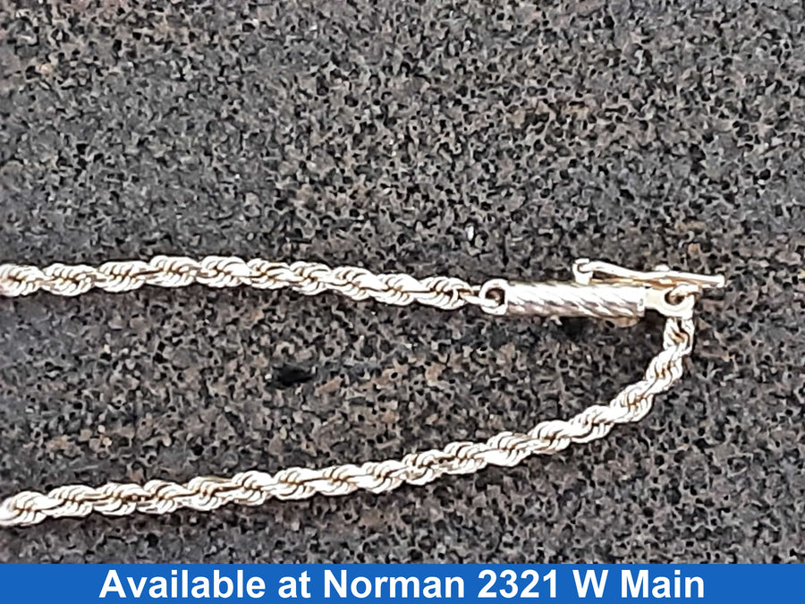 Rope Chain - Yellow Gold 14k (.585) 7.2 grams 20 inch