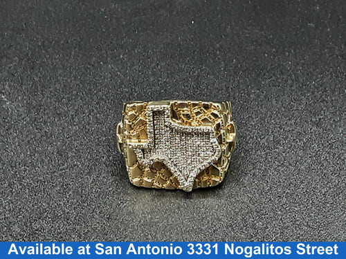 Men's Ring - Yellow Gold 14k (.585) 8.4 grams Size 7