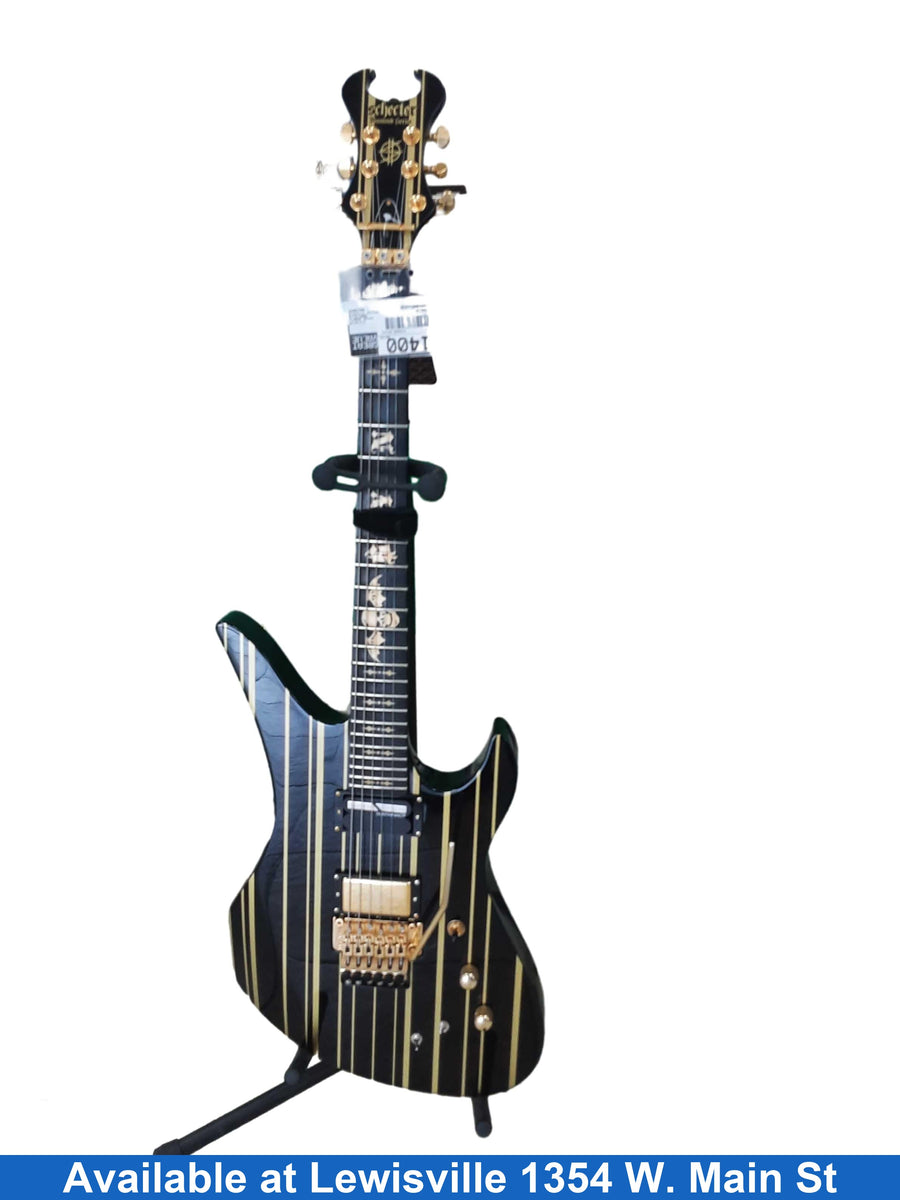 Schecter Diamond Series Black Electric Classic Guitar