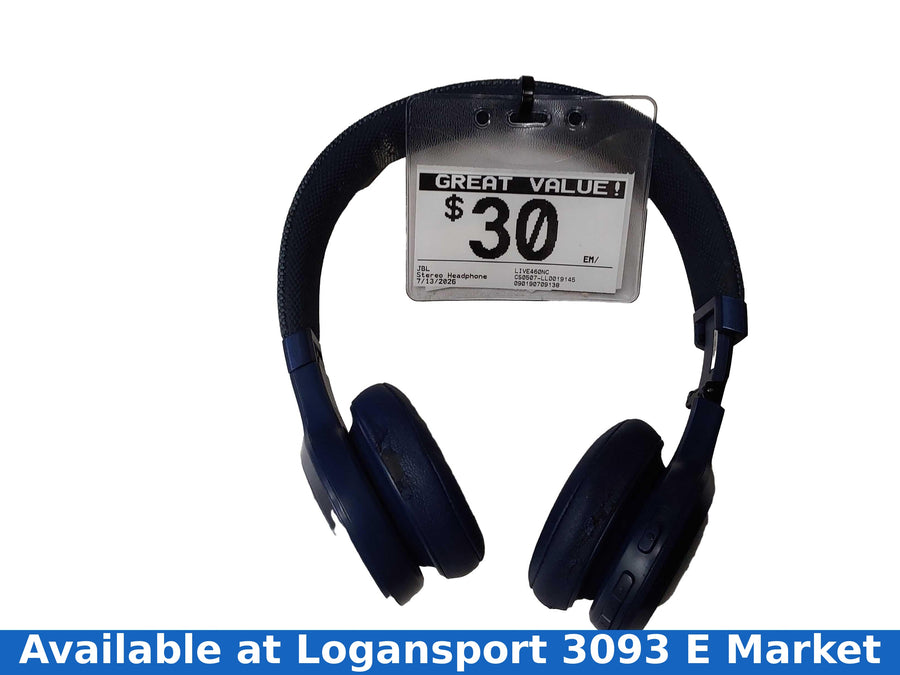 Jbl Live460nc Blue Stereo Headphone