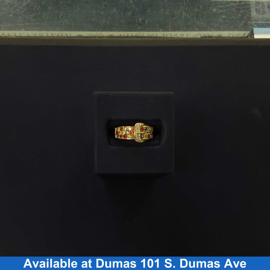 Women's Ring - Yellow Gold 10k (.417) 3.8 grams Size 6