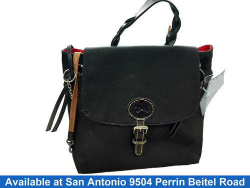Dooney & Bourke Black Canvas Bag Black Purse / Handbag
