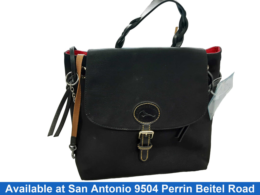 Dooney & Bourke Black Canvas Bag Black Purse / Handbag