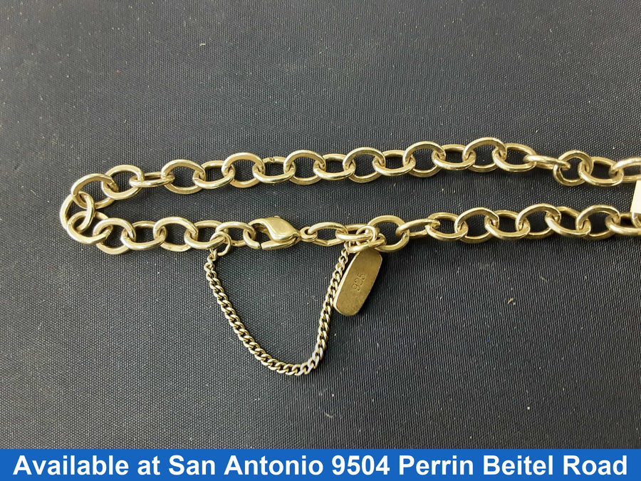 Bracelet - Silver 9 grams 8 inch