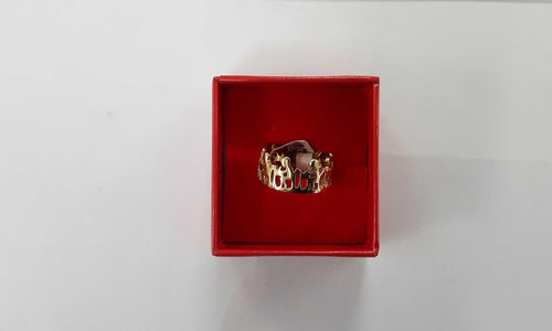 Women's Ring - Yellow Gold 14k (.585) 5 grams Size 9