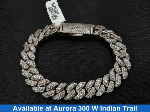Cuban Link Bracelet - Silver 38.7 grams 7 inch