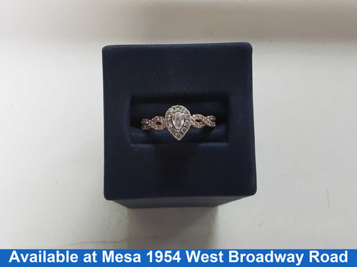 Women's Ring - Rose Gold 14k (.585) 3.2 grams Size 20