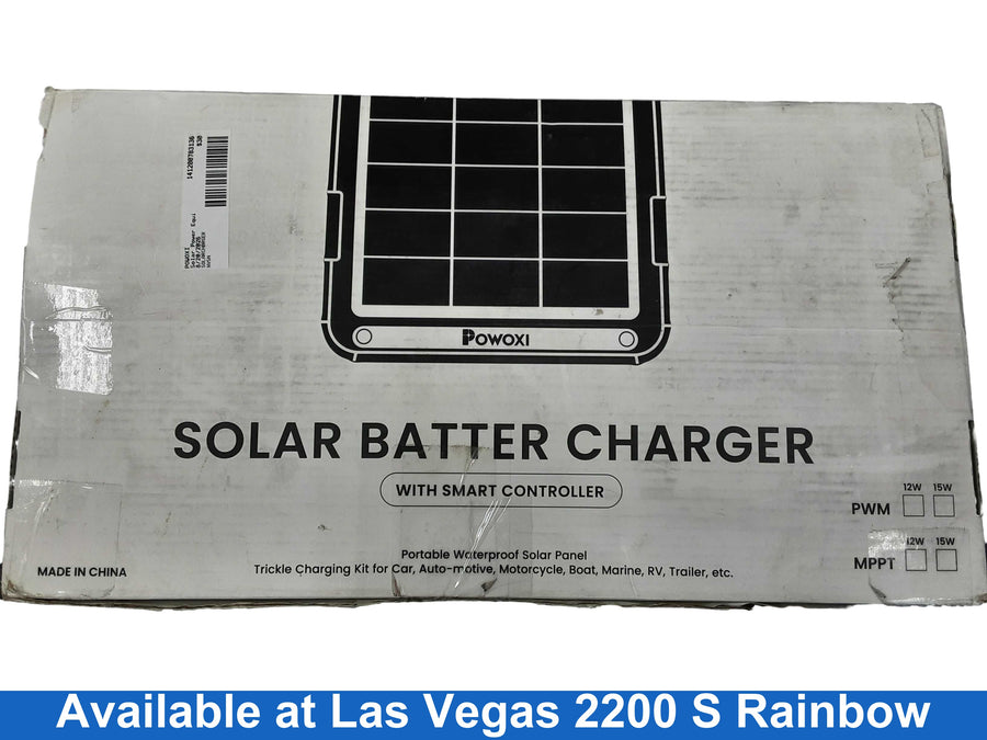 Powoxi Solarcharger Black