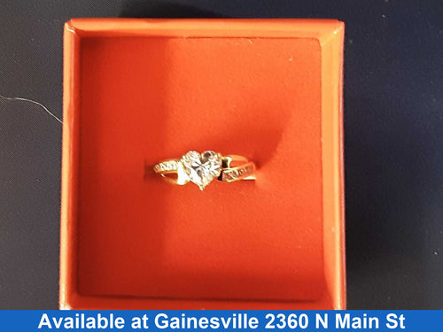 Women's Ring - Yellow Gold 10k (.417) 1.6 grams Size 8