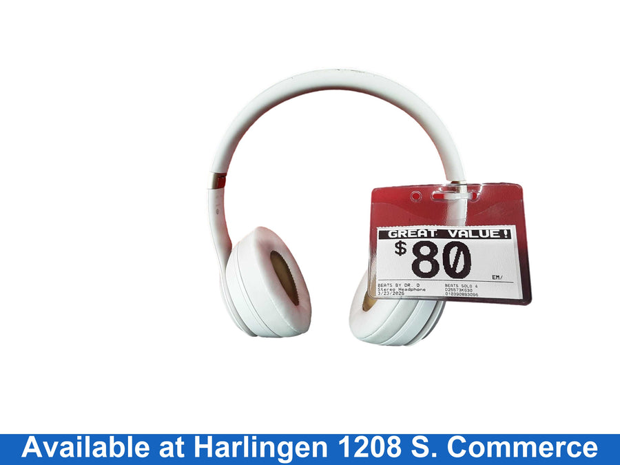 Beats By Dr. Dre Beats Solo 4 White Stereo Headphone