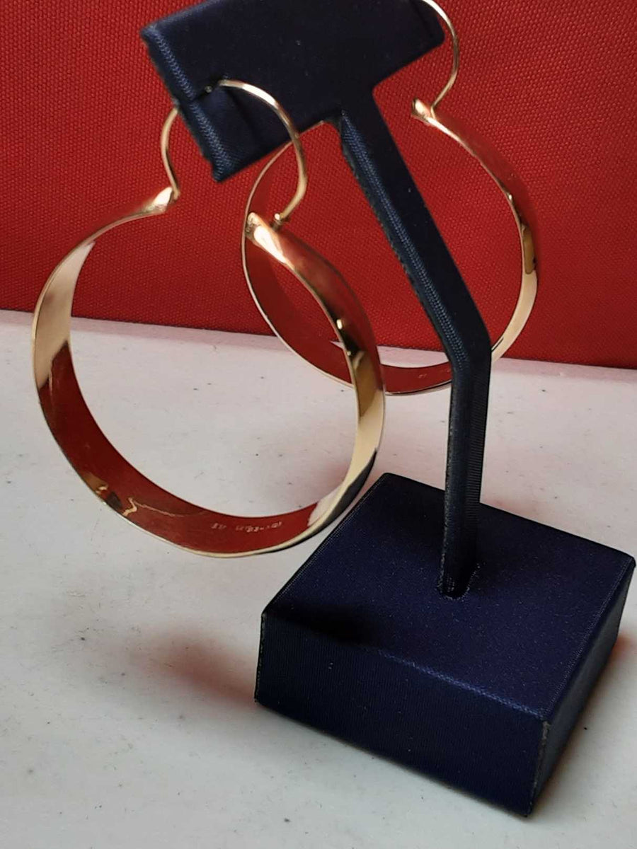 Bangle Earrings - Yellow Gold 10k (.417) 9.8 grams