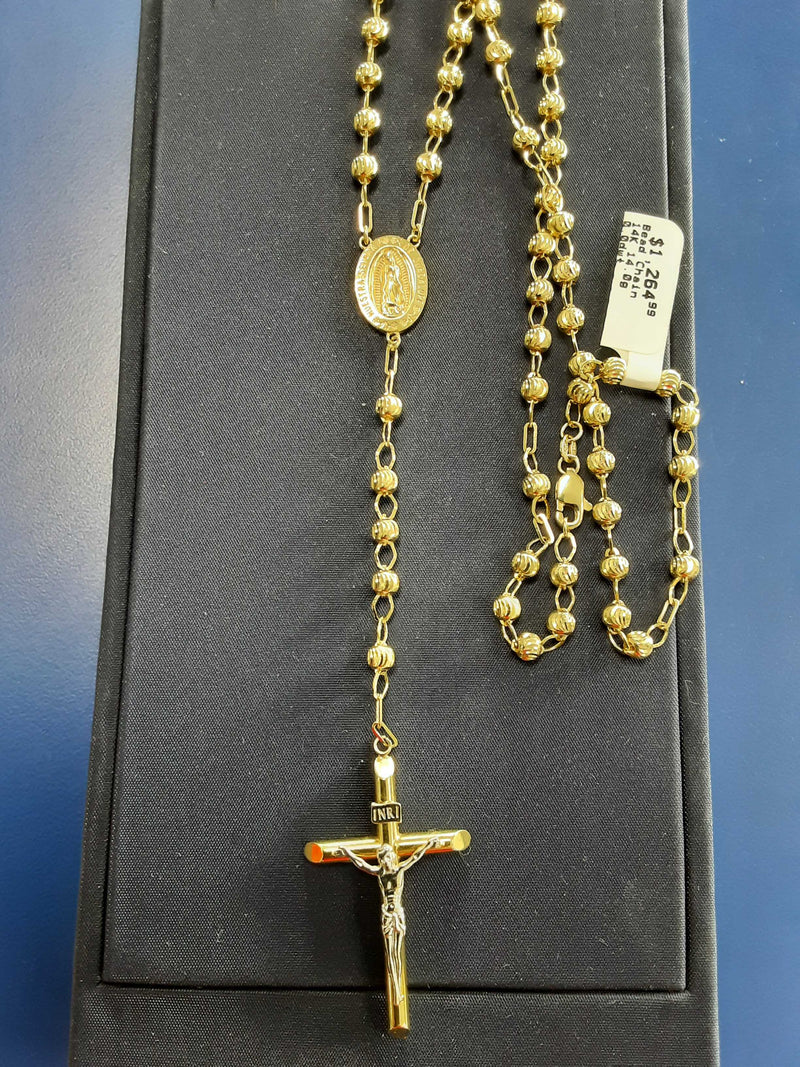 Yellow Gold 14k (.585) 14 grams 24 inch