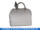 Louis Vuitton Fl0145 White Purse / Handbag