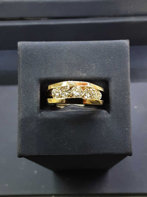 Men's Ring - Yellow Gold 14k (.585) 6.6 grams Size 20