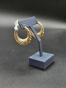Shrimp Earrings - Yellow Gold 10k (.417) 4.7 grams