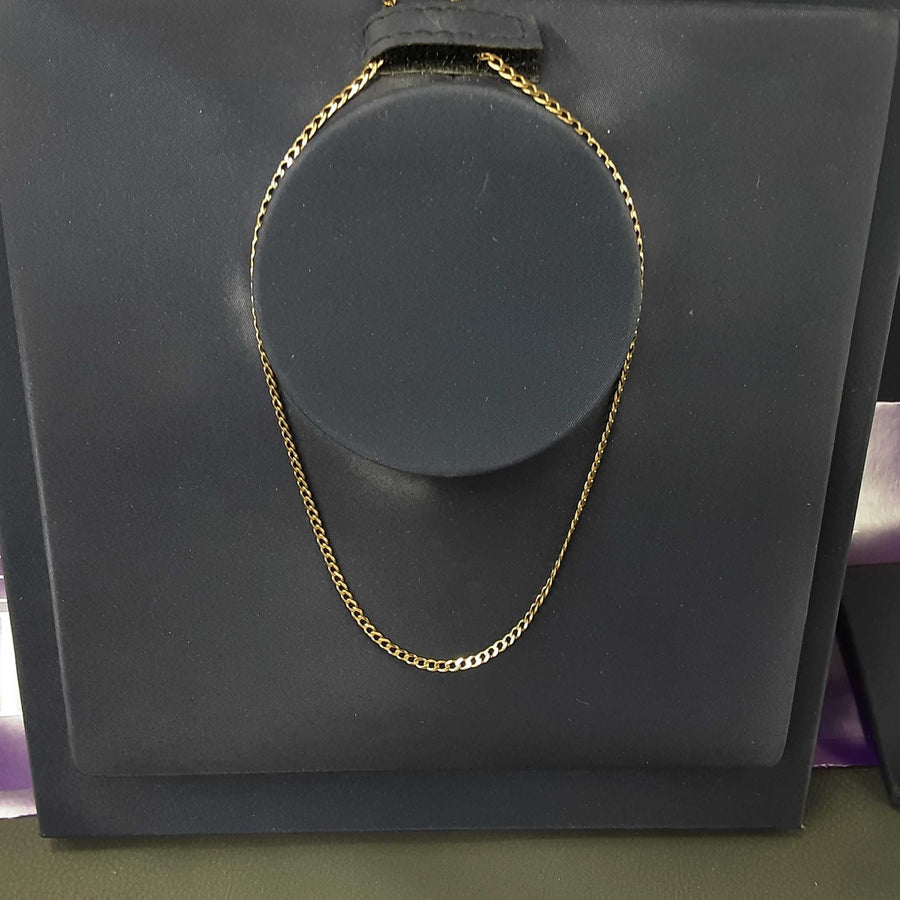Cuban Link Chain - Yellow Gold 10k (.417) 5.3 grams 24 inch