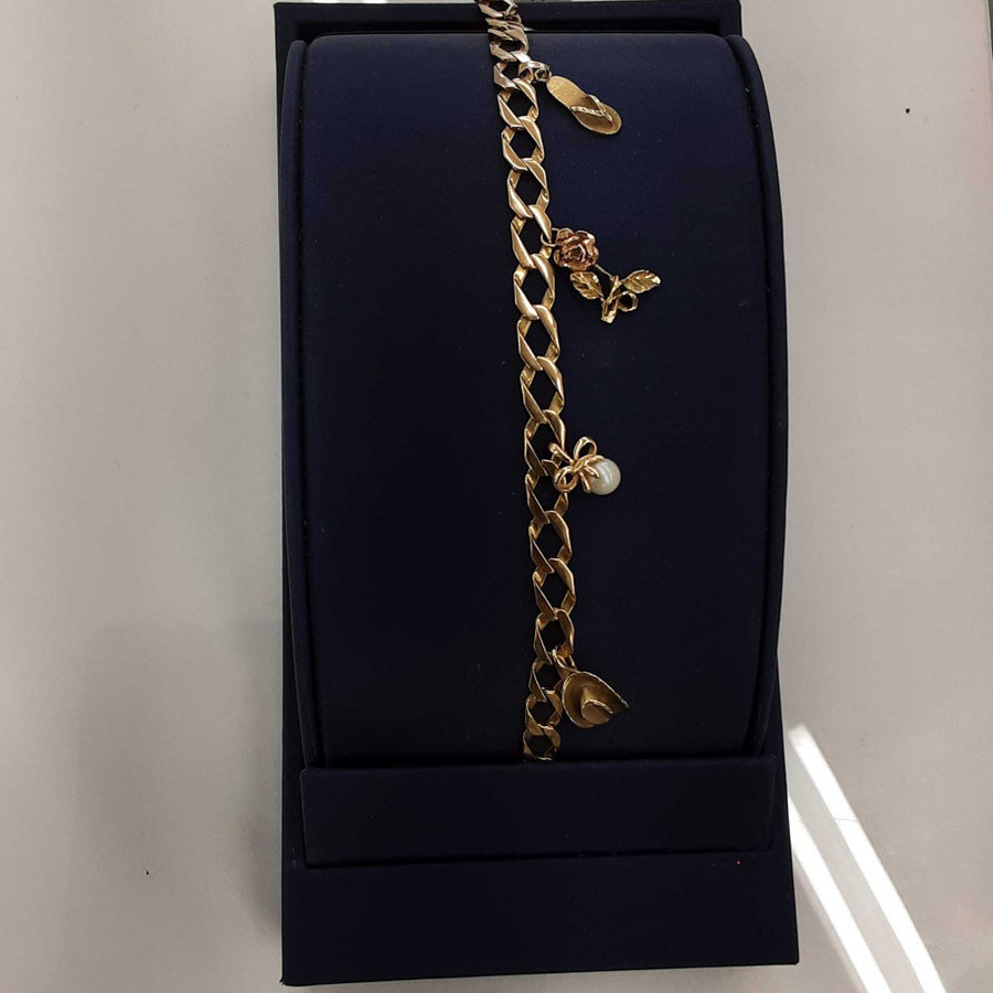 Bracelet - Yellow Gold 14k (.585) 14.1 grams 8 inch
