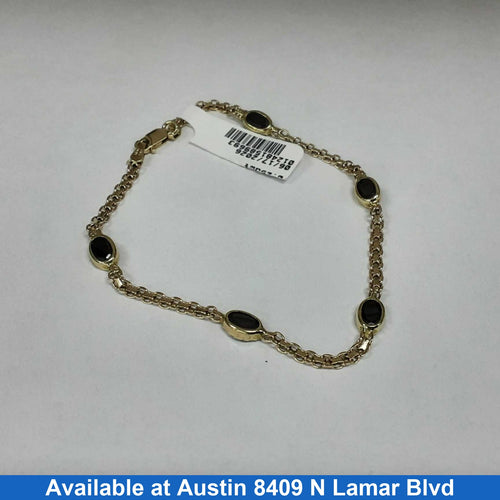 Turkish Bracelet - Yellow Gold 10k (.417) 3.2 grams 6 inch
