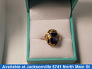 Women's Ring - Yellow Gold 18k (.750) 4.1 grams Size 5.5