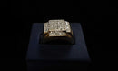 Men's Ring - Yellow Gold 10k (.417) 7.4 grams Size 10.5