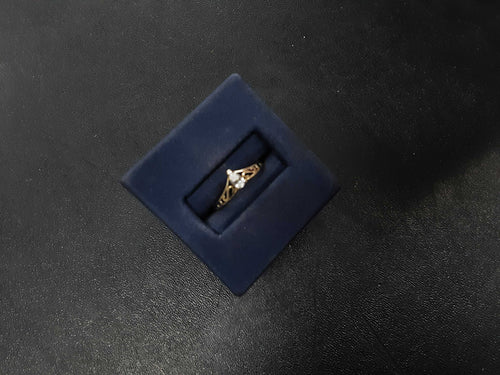 Women's Ring - Yellow Gold 10k (.417) 1 grams Size 7