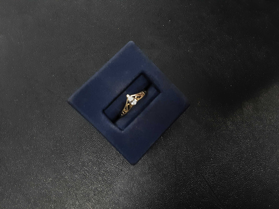 Women's Ring - Yellow Gold 10k (.417) 1 grams Size 7