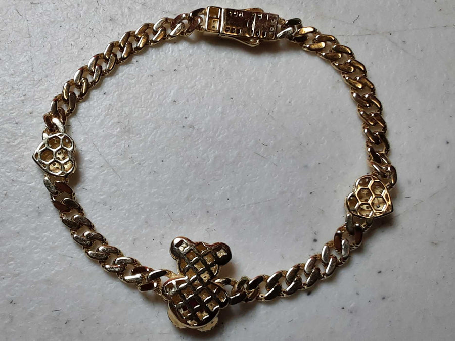 Bracelet - Yellow Gold 10k (.417) 8.8 grams 7 inch
