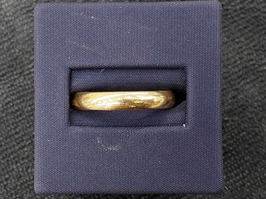 Ring - Wedding Band - Yellow Gold 14k (.585) 6.6 Grams Size 10