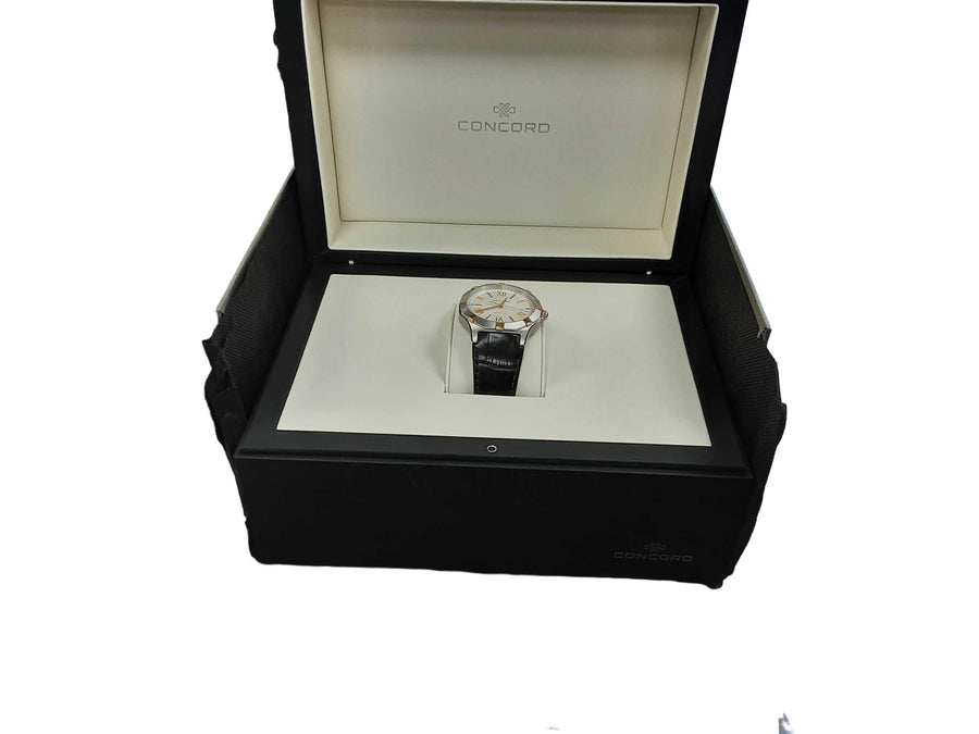 Concord Saratoga Silver Regular Watch