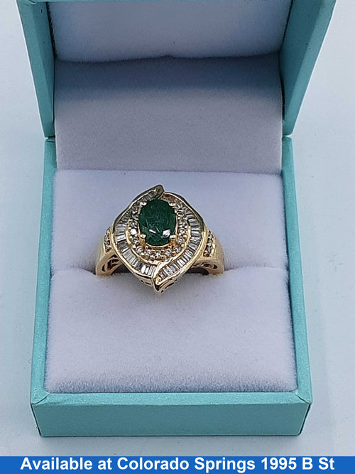 Women's Ring - Yellow Gold 14k (.585) 7.6 grams Size 6