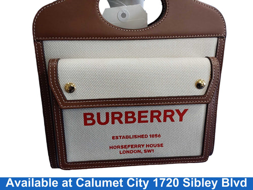 Burberry Bmunl1497 Beige / Tan Purse / Handbag