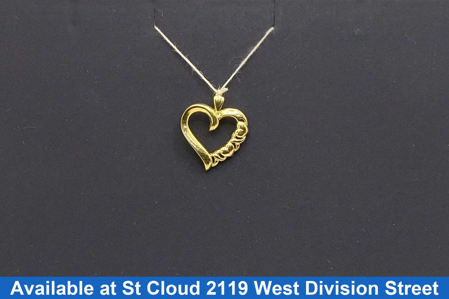Pendant - Yellow Gold 10k (.417) 1.23 grams