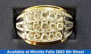 Men's Ring - Yellow Gold 10k (.417) 7.9 grams Size 11
