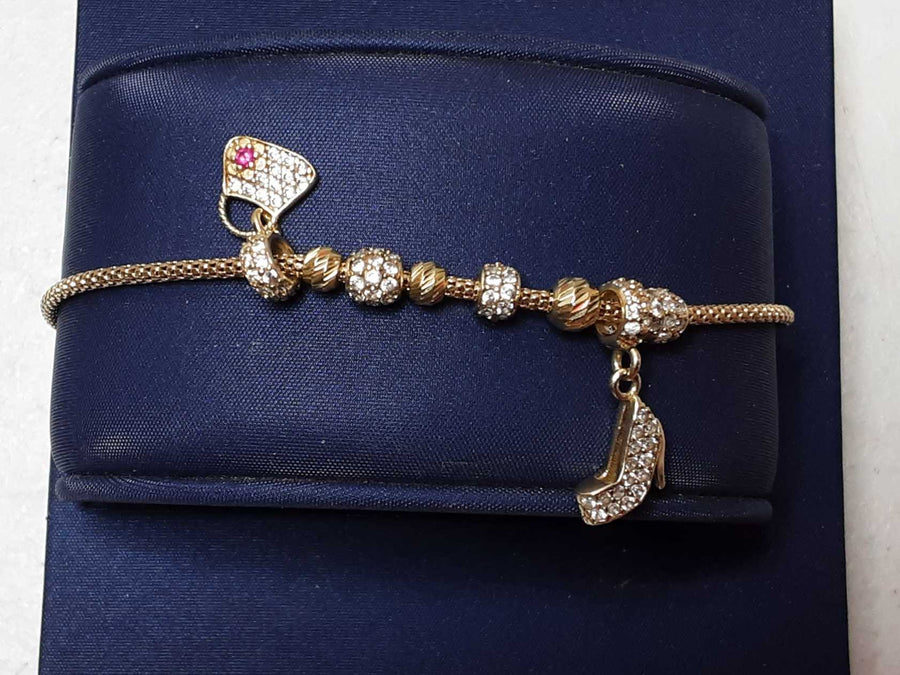 Bracelet - Yellow Gold 10k (.417) 7 grams 8 inch