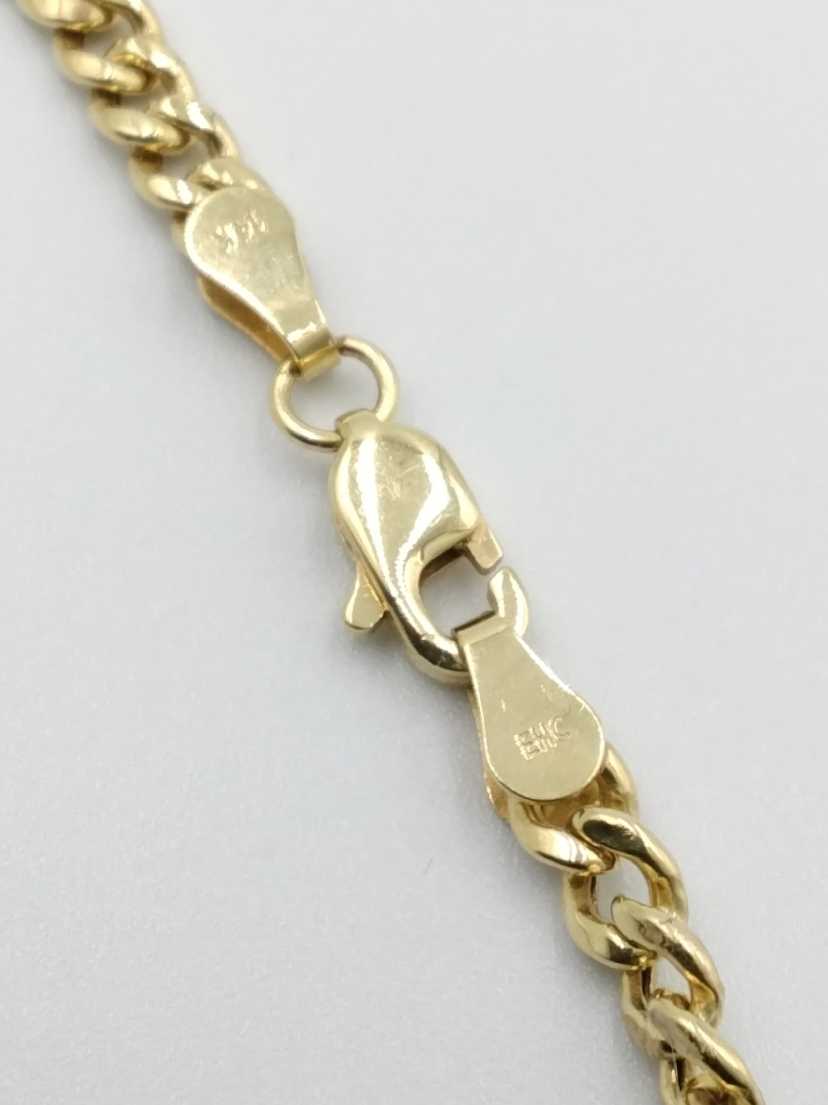 Cuban Link Chain - Yellow Gold 14k (.585) 8.8 grams 24 inch