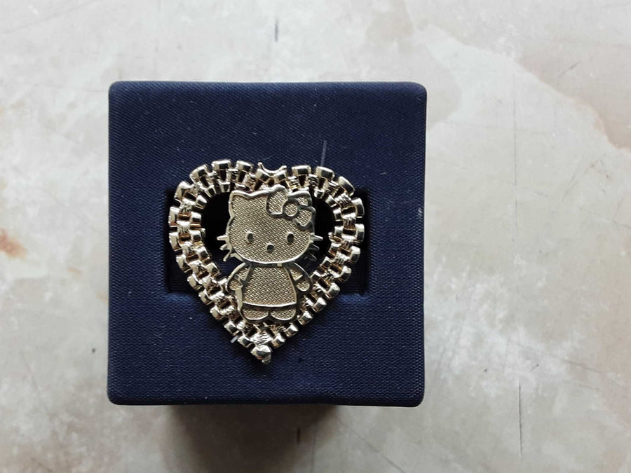 Women's Ring - Yellow Gold 10k (.417) 3.7 grams Size 20