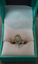 Women's Ring - Yellow Gold 14k (.585) 3 grams Size 7