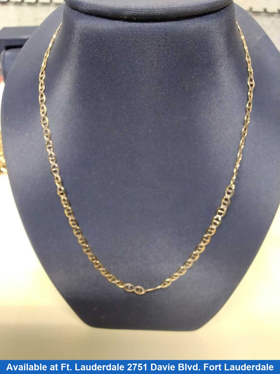 Gucci Chain - Yellow Gold 14k (.585) 5.6 grams 24 inch