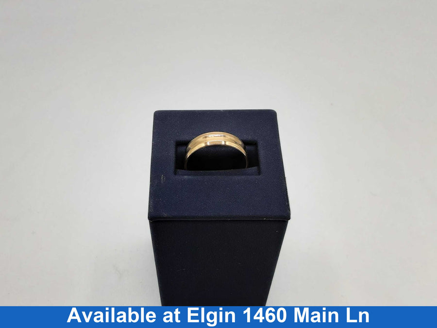 Ring - Wedding Band - Yellow Gold 14k (.585) 3.3 grams Size 9