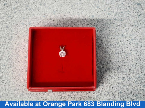 Diamond Pendant - Yellow Gold 14k (.585) 0.5 grams