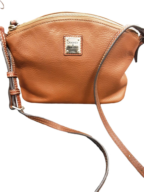 Dooney & Bourke Brown Peeble Beige / Tan Purse / Handbag