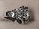 Ring - Engagement Set - White Gold 10k (.417) 10.1 grams Size 7.5