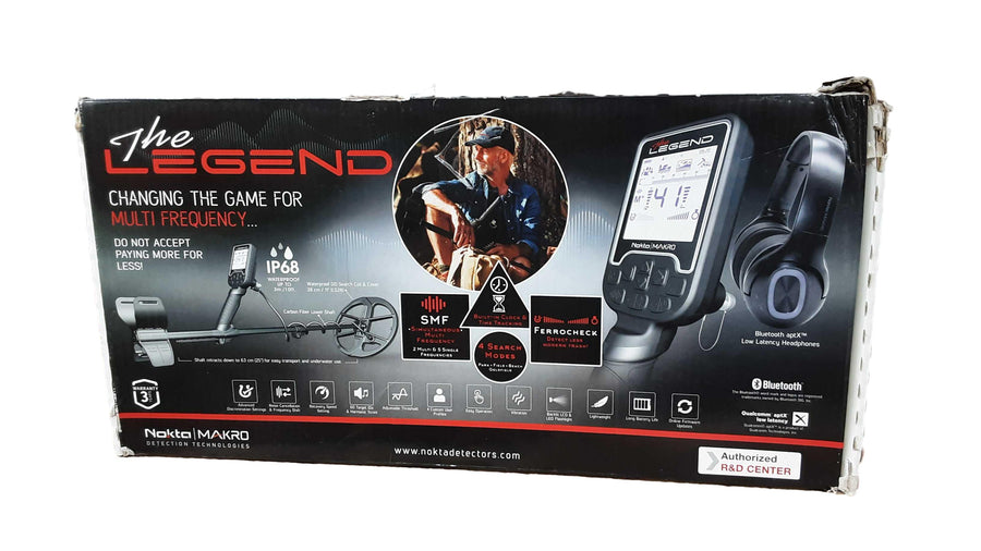Nokta Makro The Legend Lg28 Black Metal Detector