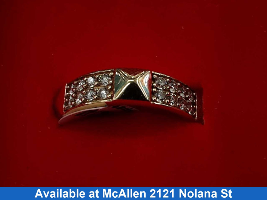 Ring - Wedding Band - Yellow Gold 14k (.585) 2.9 grams Size 8