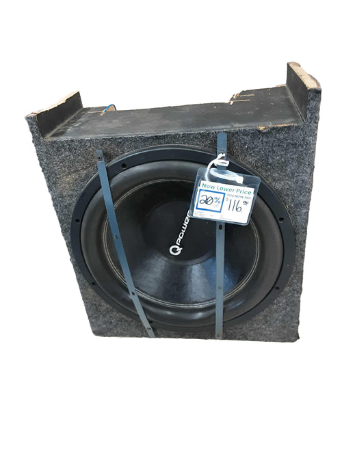 Q Power Snv Black Car Sub-Woofer
