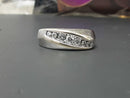Ring - Wedding Band - White Gold 10k (.417) 5.6 grams Size 12.5