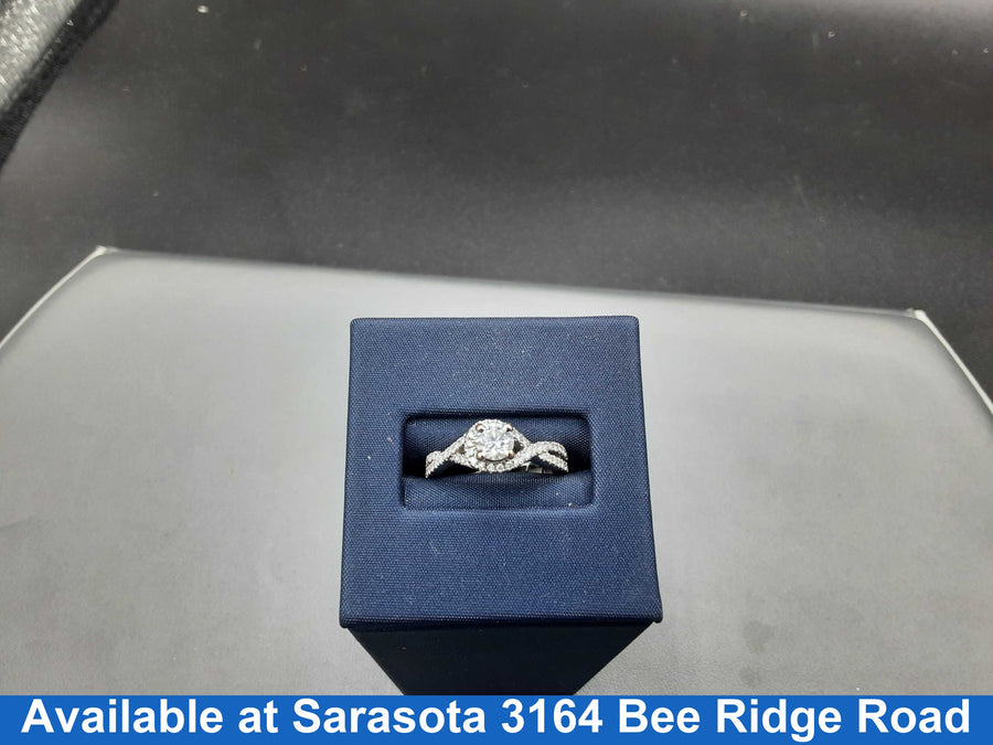 Women's Ring - White Gold 14k (.585) 3.3 grams Size 6
