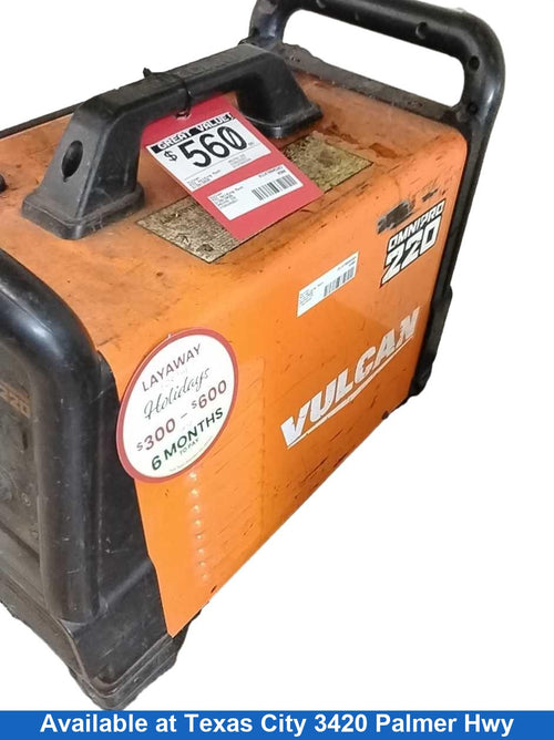 Vulcan Omnipro 220 Orange Mig Welding Machine