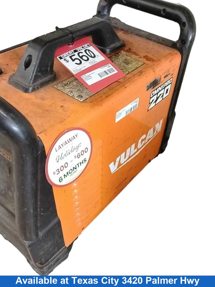 Vulcan Omnipro 220 Orange Mig Welding Machine