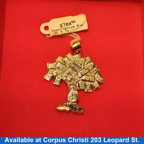Pendant - Yellow Gold 10k (.417) 6.7 grams